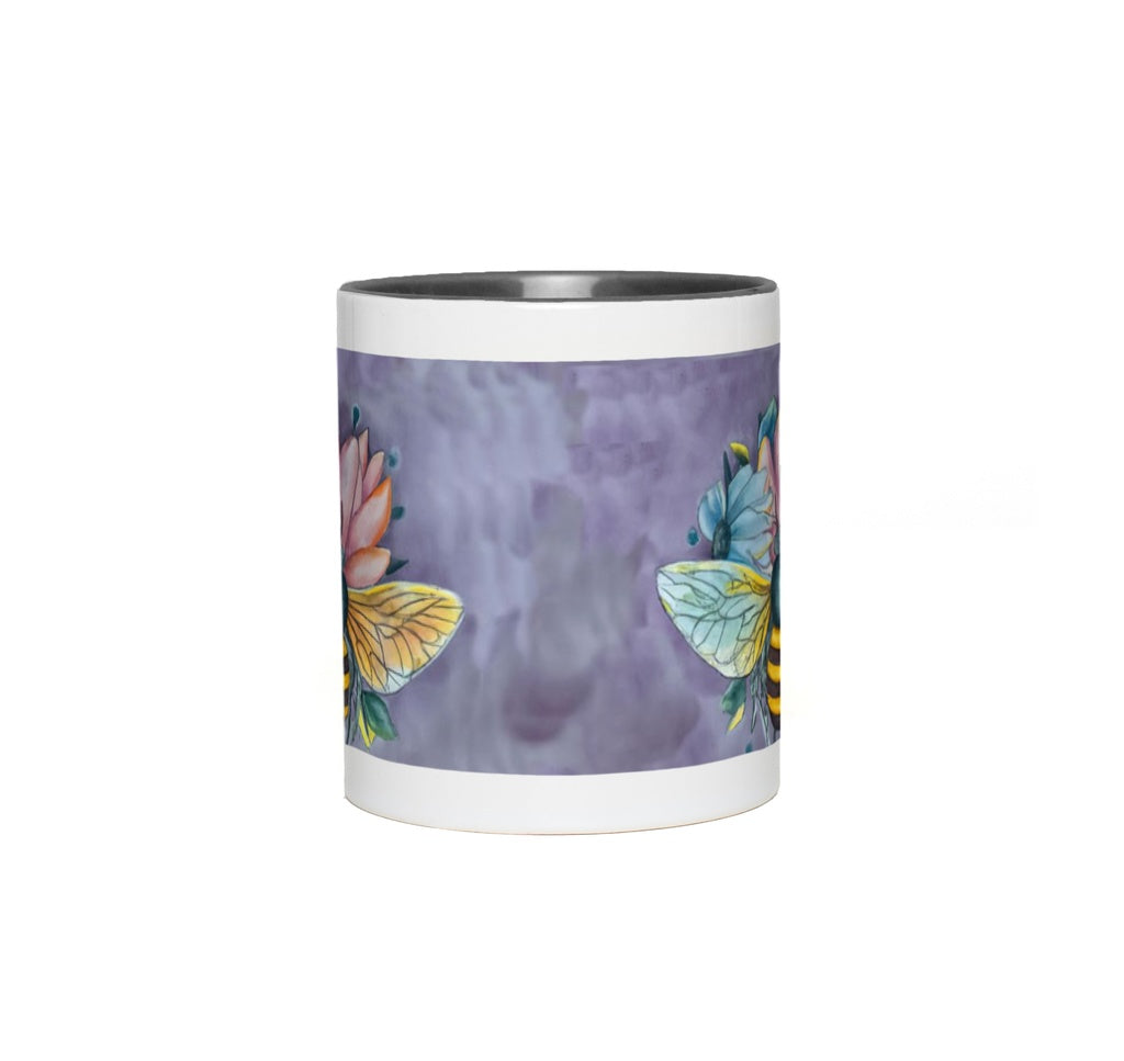 Pastel Dreams Bee Accent Mug Coffee & Tea Cups gifts Pastel Dreams Bee