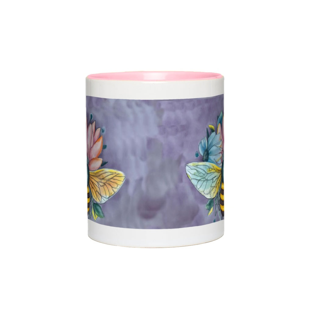 Pastel Dreams Bee Accent Mug Coffee & Tea Cups gifts Pastel Dreams Bee