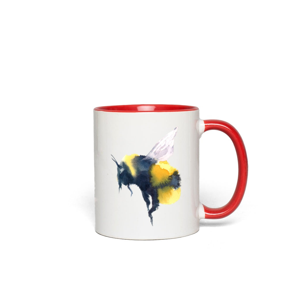 Friendly Flying Bees Accent Mug Coffee & Tea Cups gifts